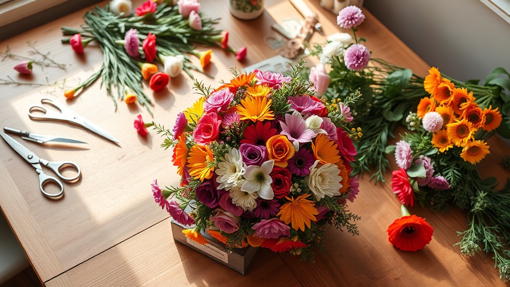 Как собрать букет своими руками - пошаговое руководство для начинающих