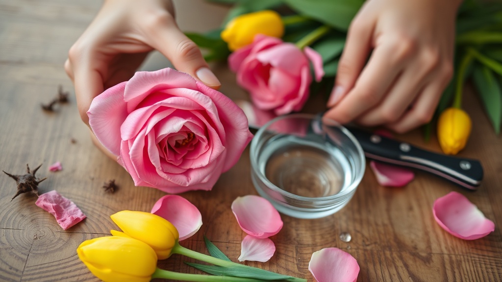 Особенности работы с разными типами цветов