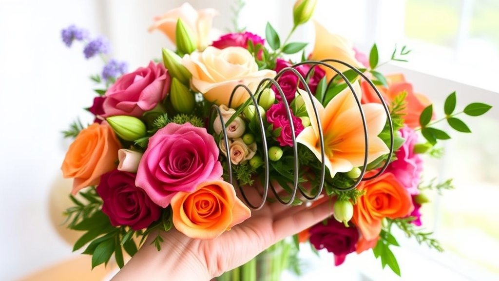 Техники сборки букета