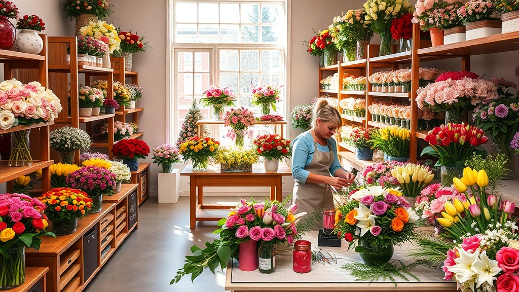 Где покупать цветы - анализ точек продаж